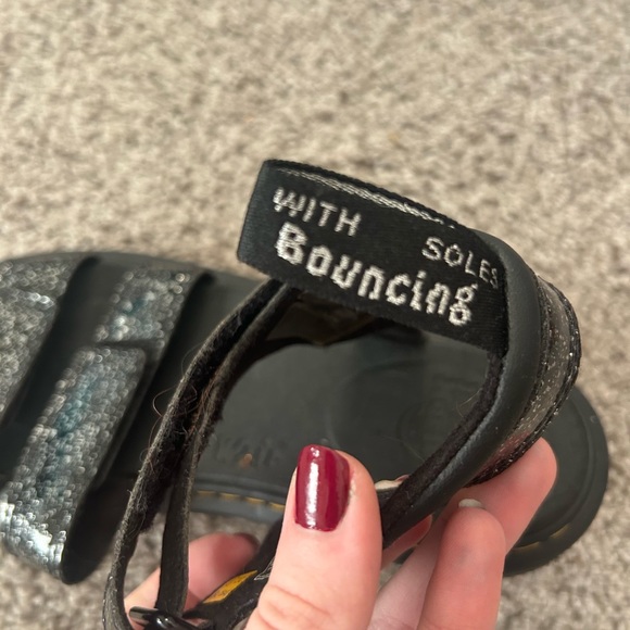 Dr. Martens junior Klaire glitter sandals - Picture 7 of 8